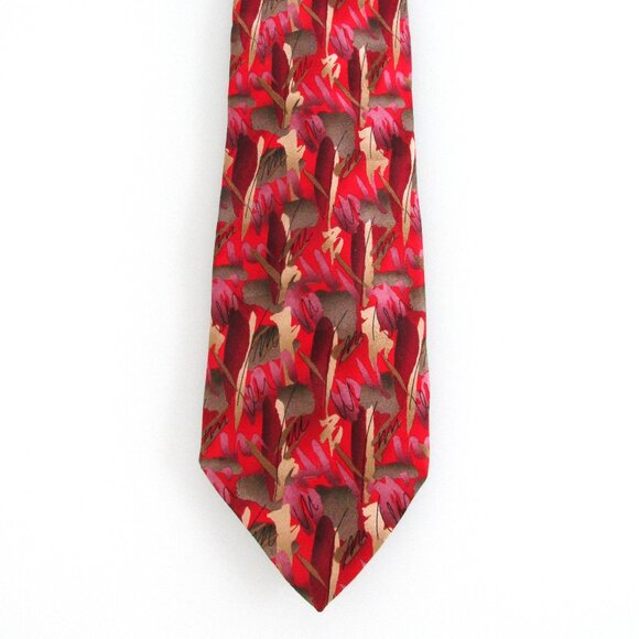 J. Garcia Men's Silk Tie - Picture 2 of 5